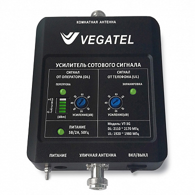 Репитер VEGATEL VT-3G (LED)